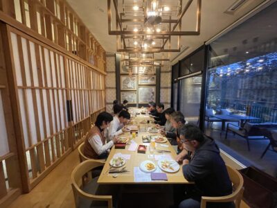 スタイルテック総合計画歓送迎会 軽井沢プリンスホテルビュッフェPrimrose