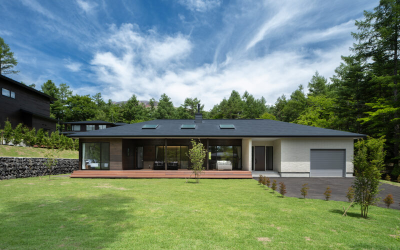 株式会社スタイルテック総合計画別荘施工事例　千ヶ滝A棟