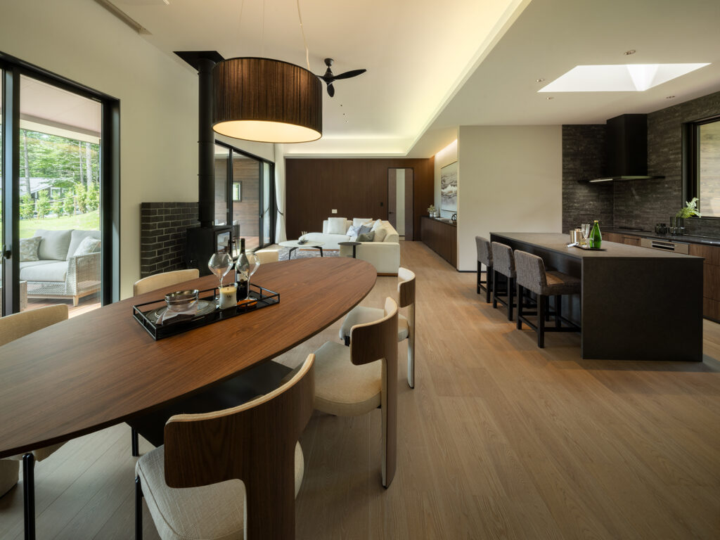 株式会社スタイルテック総合計画別荘施工事例　千ヶ滝A棟