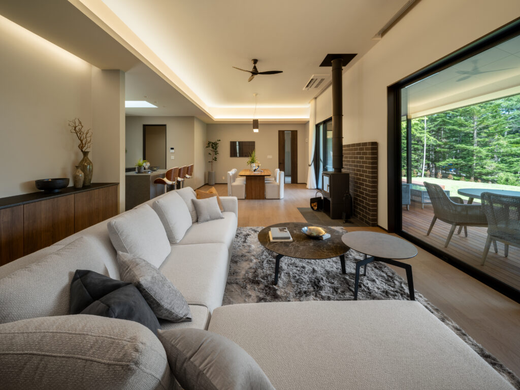 株式会社スタイルテック総合計画別荘施工事例　千ヶ滝A棟株式会社スタイルテック総合計画別荘施工事例　千ヶ滝D棟